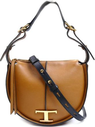 Tod's Tods T Timeless Leather 2way Shoulder Bag