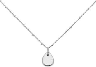 Monica Vinader Ziggy Petal Pendant Necklace in Sterling Silver at Nordstrom