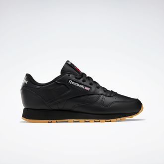 Reebok Womens Classic Leather In Black/Pure M