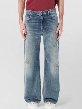 Acne Studios denim mid-rise wide-leg jeans