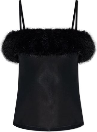 Balenciaga Strap Top - Dames - Tops zonder mouwen - Zwart - S - Polyester - Tops