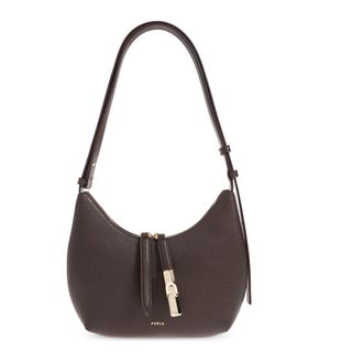 Furla Shoulder Bags, female, Brown, Size: ONE SIZE Goccia Small Shoulder Bag