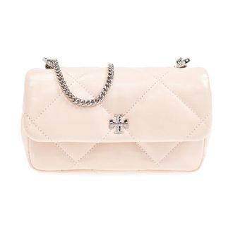 Tory Burch Tory Burch, Shoulder Bags, female, Beige, Size: ONE SIZE Shoulder Bag Kira Diamond Mini