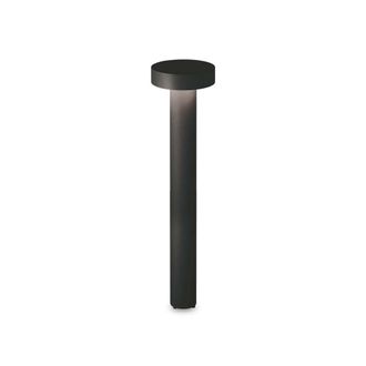 Netlighting Tesla 4 Light 80cm Outdoor Bollard Black IP44
