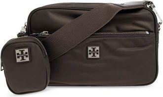 Tory Burch Tassen, Dames, Bruin, ONE Size, Leer, Virginia Crossbody Tas