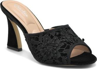 Charles by Charles David Klue Lace Mule Sandal in Black at Nordstrom, Size 9.5