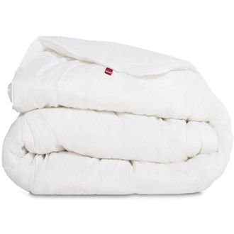 Abeil Abeil 150000013Thermofill, Copripiumino Matrimoniale calore intenso, in poliestere, colore bianco, bianco, 240 x 260 cm