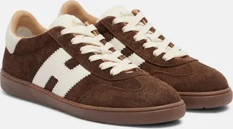 Hogan Zapatillas H647 de ante con piel