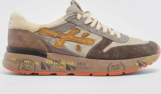 Premiata Sneakers Mick Premiata in camoscio e nylon