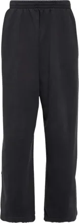 Balenciaga Katoenen Wide Leg Jogger Broek - Heren - Straight fit broeken - Zwart - XS - Katoen - Broeken