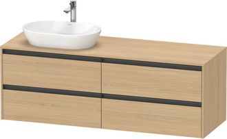 Duravit Duravit Ketho.2 Mueble Bajo Lavabo, Recorte Para Lavabo A La