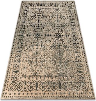 RugsX Rugsx - Wool carpet omega perona oriental iron green green 200x300 cm