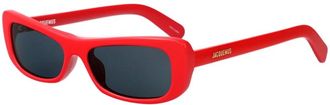 Jacquemus Sunglasses, unisex, Red, 55 MM, Capri Sunglasses