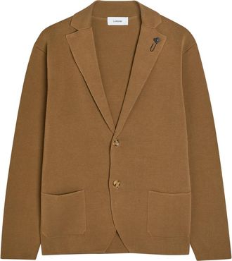 Lardini Cotton Cardigan - Brown - XL