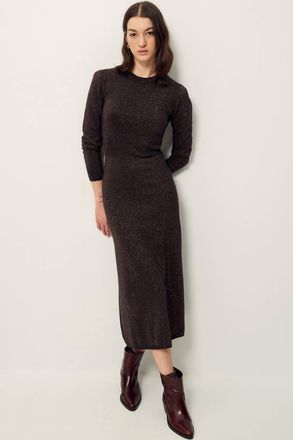 Sessun Aurora Dress In Copper Night