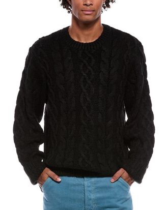 Rta Ethan Wool-Blend Crewneck Sweater