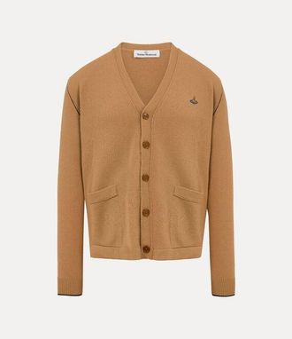 Vivienne Westwood Alex Cardigan Merino Wool / Cashmere Camel XL Men