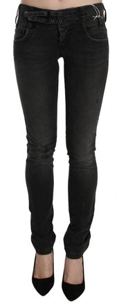 John Galliano Versleten Slim Jeans