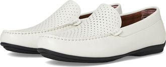 Stacy Adams Conroy Moc Toe Driver Mens Lace-up Boots White : 8.5 M