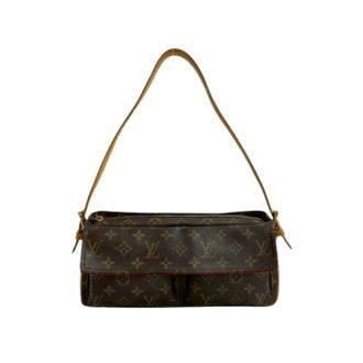 Louis Vuitton Pre-owned Shoulder Bags, female, Brown, Size: ONE SIZE Pre-owned Vintage Leather Shoulder Bag