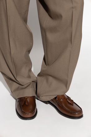 G.H. Bass & Co. Weejuns Larkin Tassel Loafers, Mens, Brown