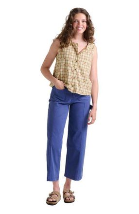 Toad & Co Womens Linden Wide Leg Pant in Iris at Nordstrom, Size 12 28
