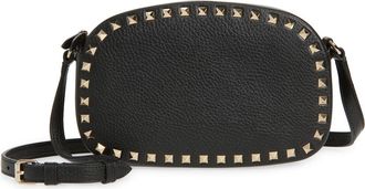 Valentino Garavani Rockstud Crossbody Camera Bag in Nero at Nordstrom