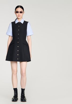 Sandro 2-in-1 short dress