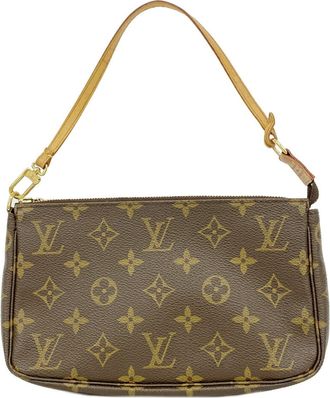 Louis Vuitton Brown Pouch (Pre-Owned)