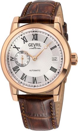 Gevril Group Madison Automatic Silver Dial Mens Watch 2567