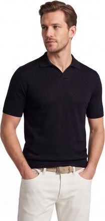 Gentiluomo Gebreid poloshirt Gentiluomo donkerblauw