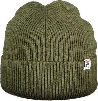 Fila Verde Polyacryl Muts - Heren - Hoeden - Groen - ONE Size - Accessoires