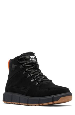 Sorel Mens Explorer Iii Blaze Boot In Black