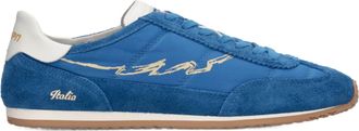 Enterprise Japan Vibrant Blue Mondialito 01 Suede Sneakers