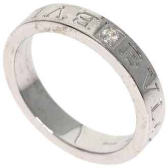Bulgari White Gold (18K) Band Ring (Pre-Owned)
