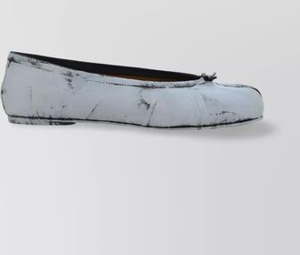 Maison Margiela leather tabi new ballerina flats