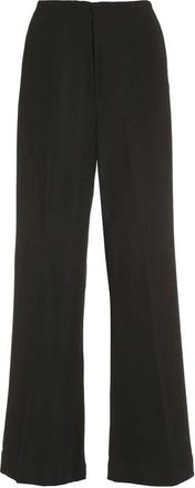Maison Margiela Black Viscose Casual Womens Pants