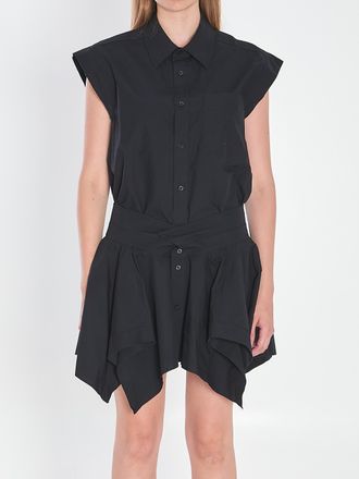 Alexander Wang Alexander Wang Womens Shirt Dress - Black Cotton - Size EU 36 (Womens)