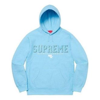 SUPREME Gems Hooded Sweatshirt Blue SUP-SS20-448