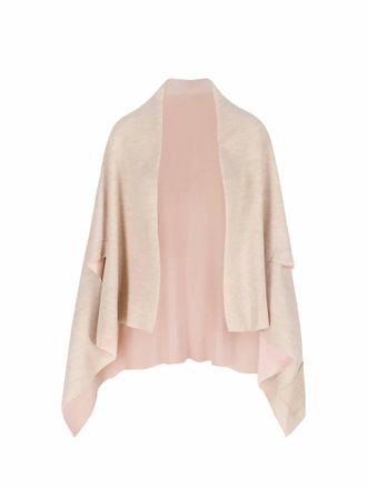 Bernadette Womens Shirine Shawl In Beige/pale Pink