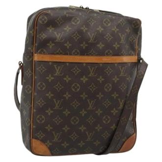 Louis Vuitton Pre-owned Monogram Shoulder Bag - Dames - Pre-owned - Bruin - Maat: ONE Size Leer