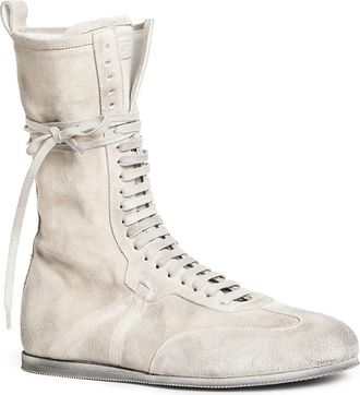 Ann Demeulemeester Fides High-Top Boxing Sneakers