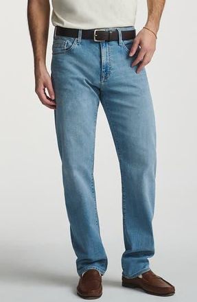 Mavi Zach Straight Leg Jeans in Bleached Williamsburg at Nordstrom Rack, Size 31 X 34
