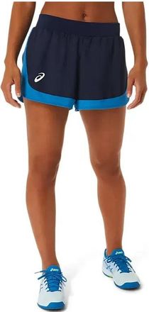 Asics (WMNS) ASICS Match Shorts Midnight Hazard Green 2042A253-403