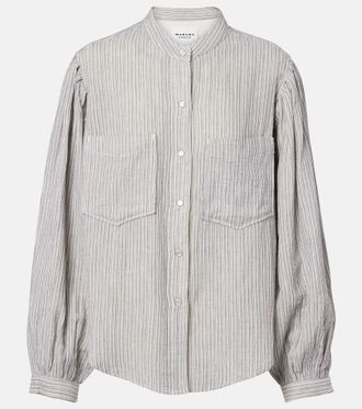Isabel Marant Camicia Selvia in cotone a righe