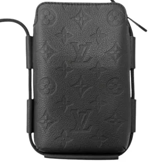 Louis Vuitton Pre-owned Cross Body Bags, male, Black, Size: ONE SIZE Pre-owned Vintage Pouch