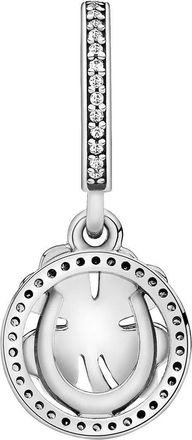 Pandora Charms - Vierblättriges Kleeblatt Charm-Anhänger - Gr. unisize - in Silber - für Damen