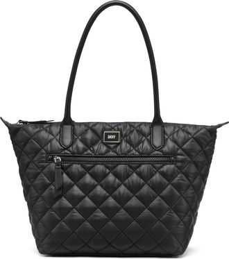 DKNY Lyla Large Shopper in Black/black at Nordstrom