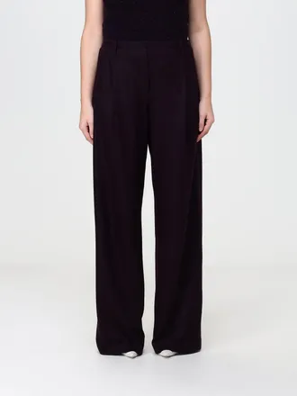 Liviana Conti Arthur High-Waisted Palazzo Trousers in Cashmere Blend