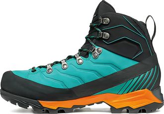 Scarpa Wandellaarzen met veters - Blauw